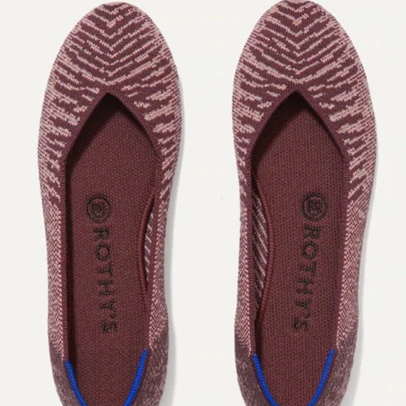 Rothy's Shoes - ROTHY’S Retired Rothys Desert Metallic Round Toe Flats The Flat sz 9 worn 2x EUC